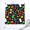 Building Brick Scatter Green Blue Yellow Red Block Toy Custom Printed Fabric by Spoonflower Various Fabrics by the Yard or Fat Quarter